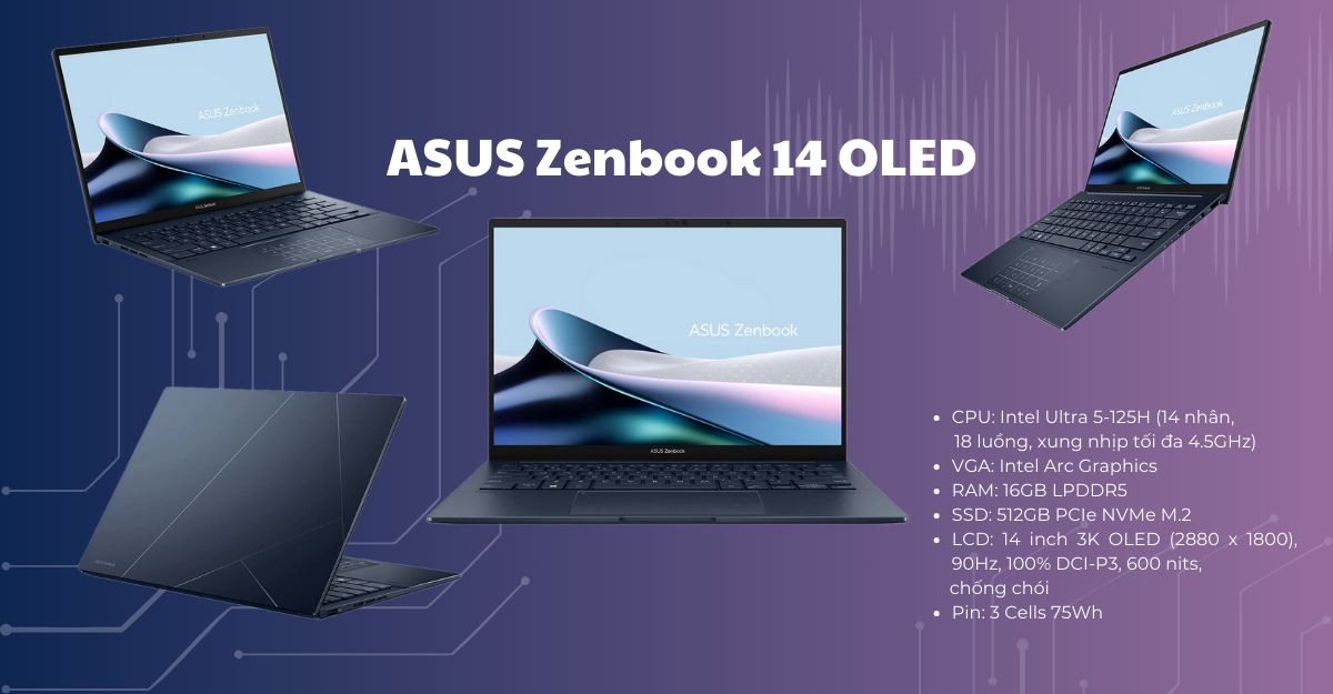 ASUS Zenbook 14 OLED UX3405MA-PP151W